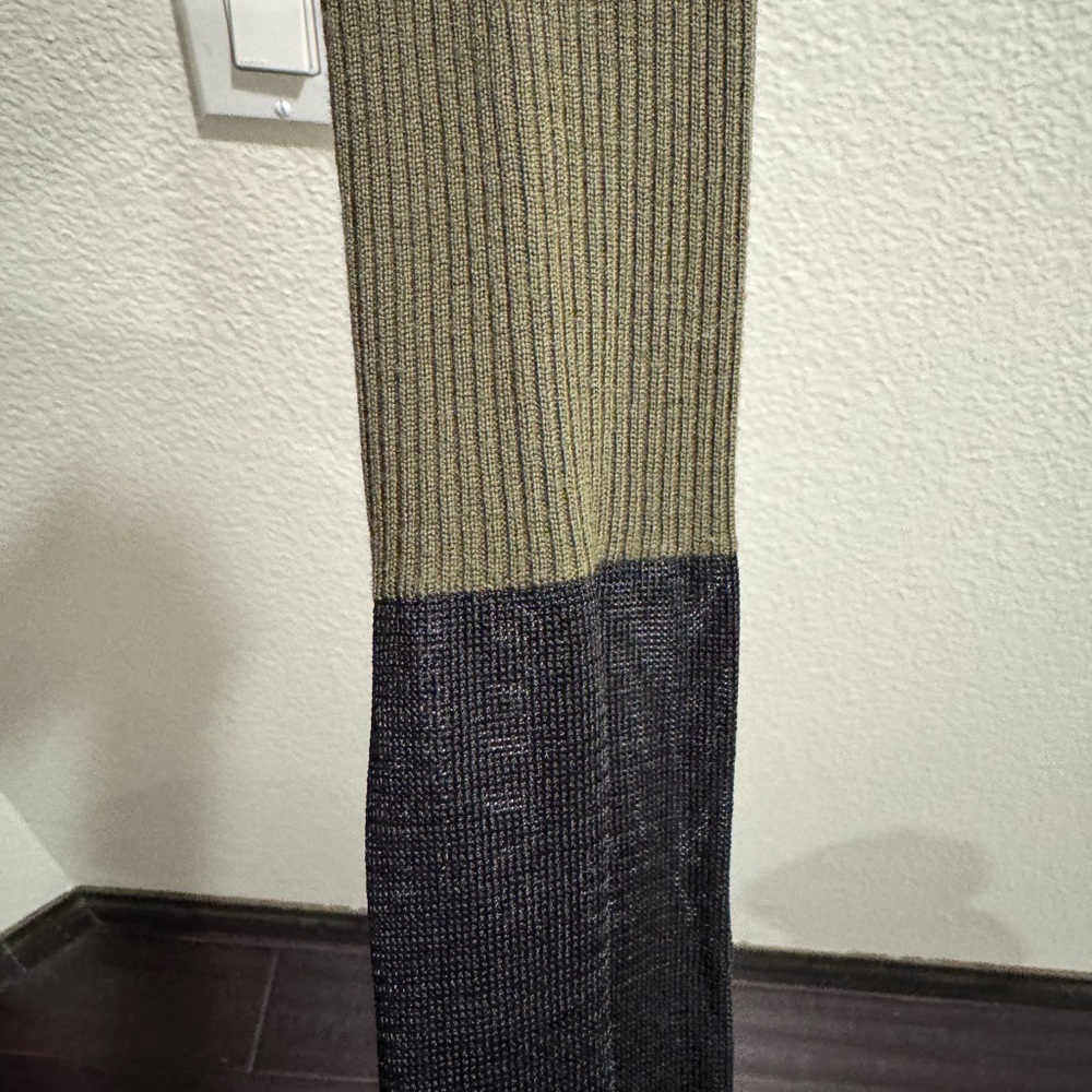 Rag And Bone Green Top With Sheer Arms - image 3